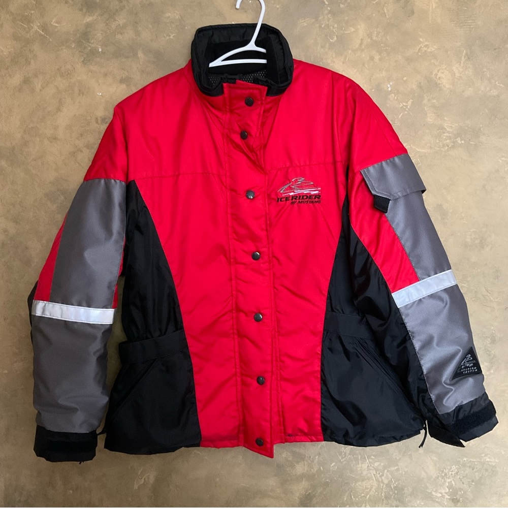 Ice Rider by Mustang Snowmobile Skidoo Floatation Parka Jacket